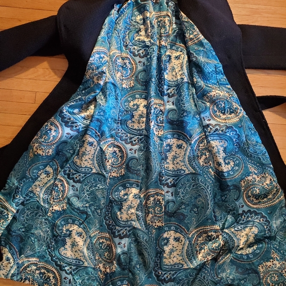 Lined belted coat - Picture 5 of 5